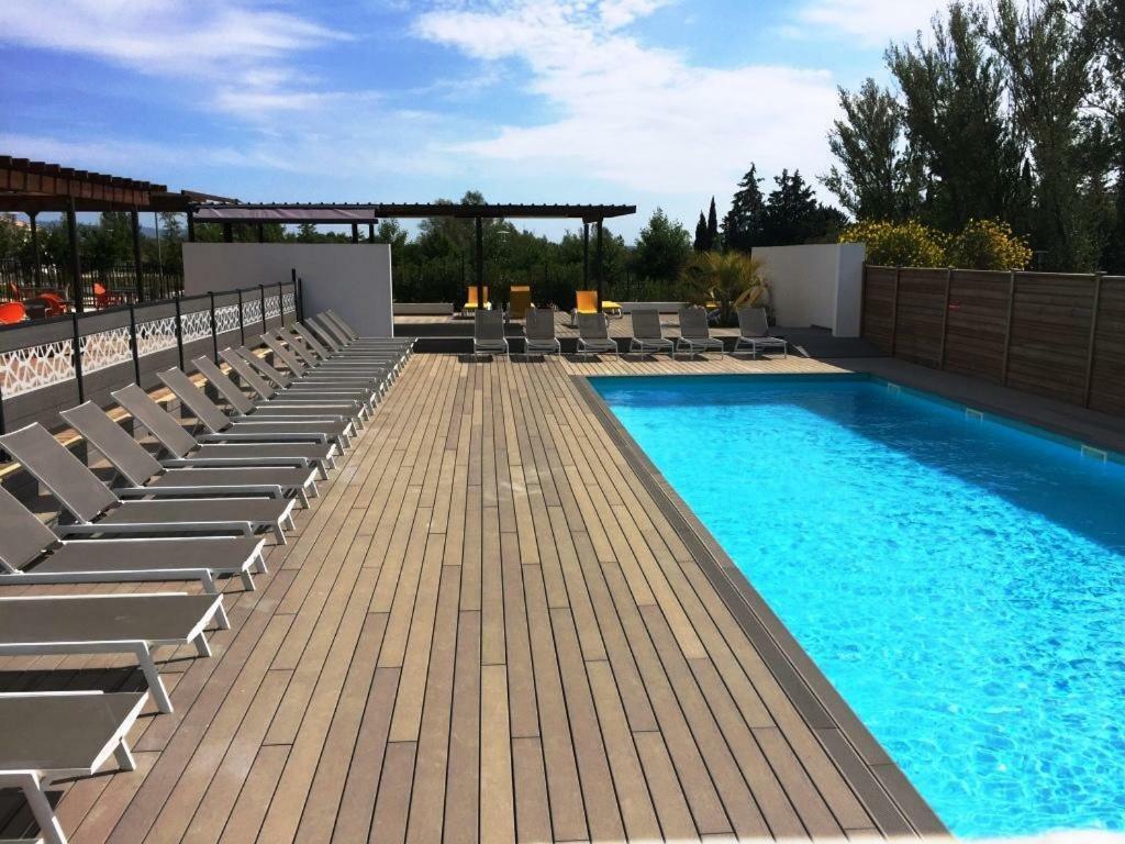 Les Terrasses D'Aix - Studio Avec Grande Terrasse Privee Aparthotel Éguilles Εξωτερικό φωτογραφία